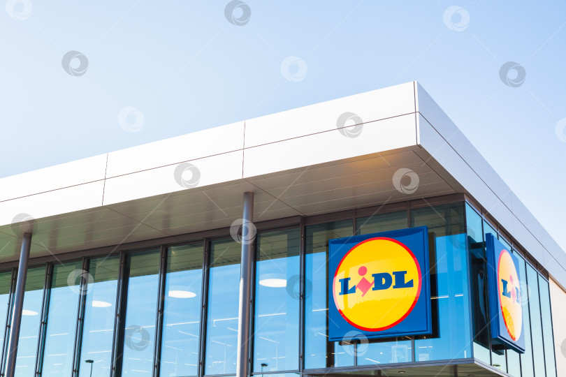 Скачать Логотип сети супермаркетов LIDL фотосток Ozero