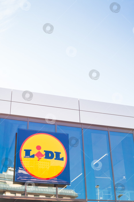 Скачать Логотип сети супермаркетов LIDL фотосток Ozero