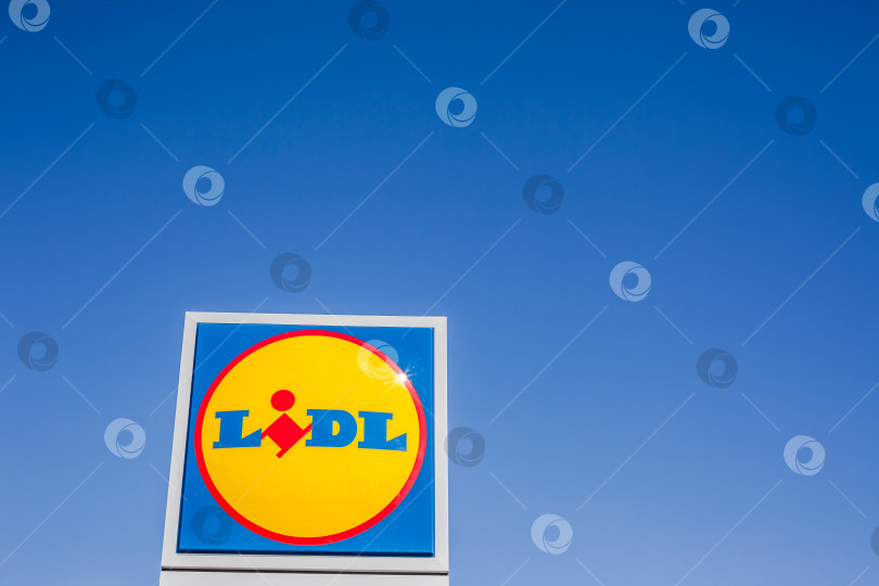 Скачать Логотип сети супермаркетов LIDL фотосток Ozero