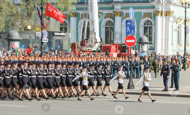 Скачать Подразделение женщин-военнослужащих. фотосток Ozero