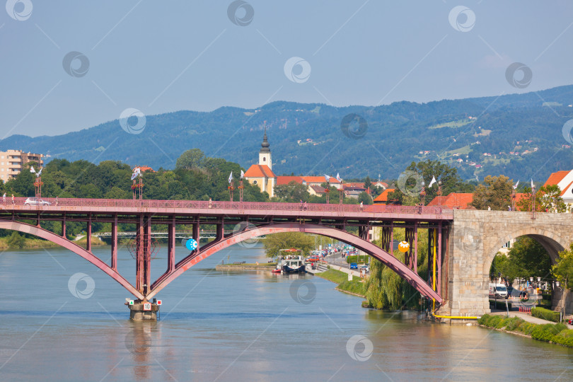 Скачать Город Марибор, Словения фотосток Ozero
