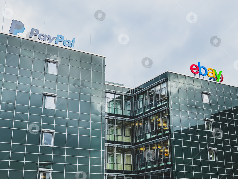 Скачать Создание и логотип онлайн-систем eBay и PayPal фотосток Ozero