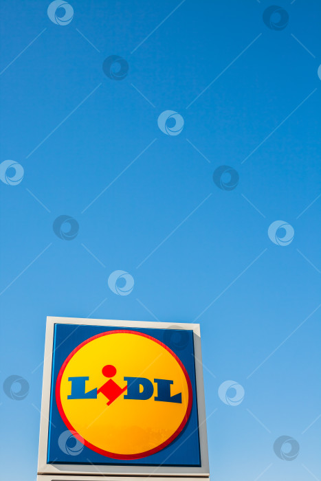 Скачать Логотип сети супермаркетов LIDL фотосток Ozero