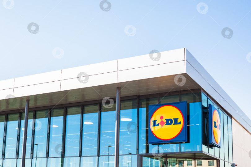 Скачать Логотип сети супермаркетов LIDL фотосток Ozero