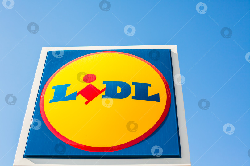 Скачать Логотип сети супермаркетов LIDL фотосток Ozero