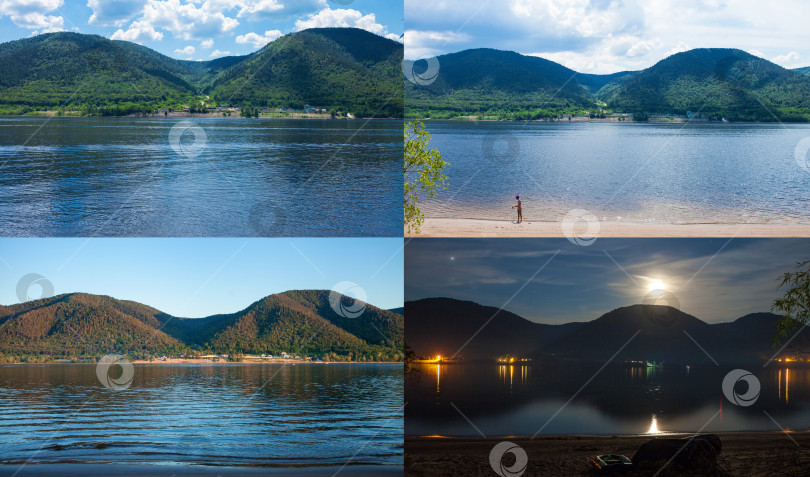 Скачать Россия, Самара, Жигулевские горы, Мастрюковские озера фотосток Ozero