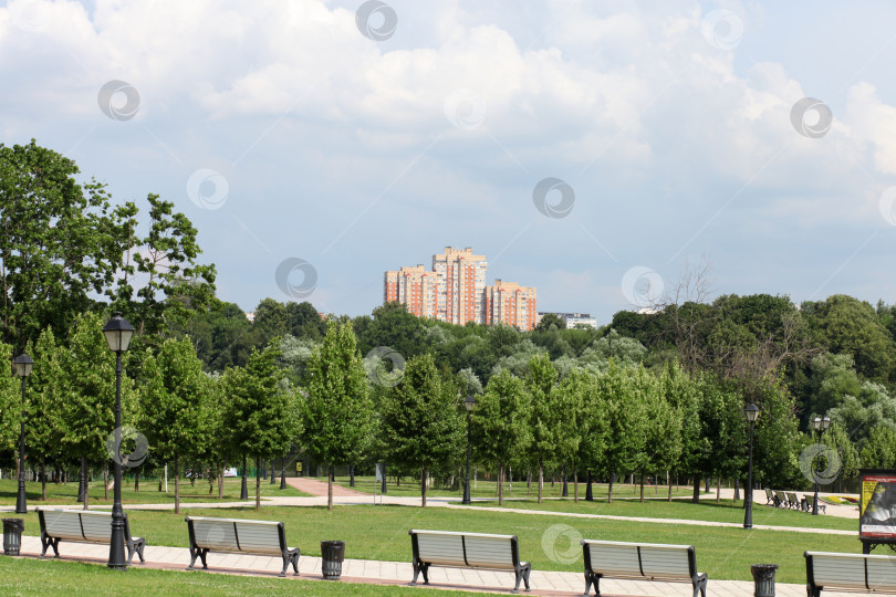 Скачать Парк в Царицыно, Москва, Россия фотосток Ozero