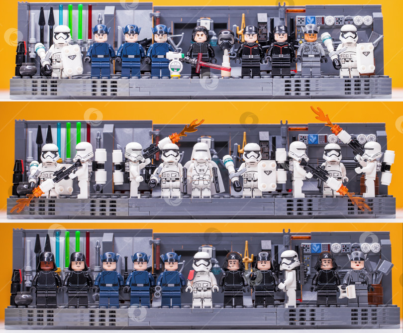 Скачать РОССИЯ, САМАРА, 7 февраля 2022 года - Минифигурки Lego Star Wars фотосток Ozero