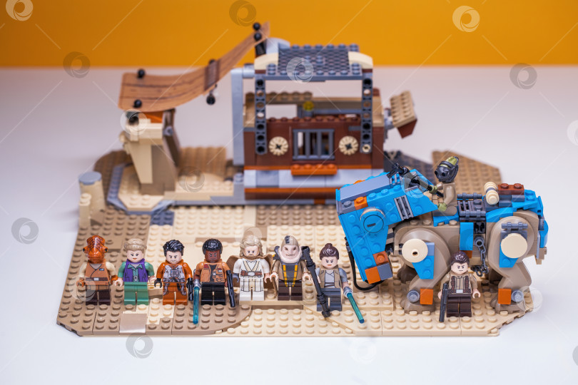 Скачать РОССИЯ, САМАРА, 7 февраля 2022 года - Минифигурки Lego Star Wars фотосток Ozero