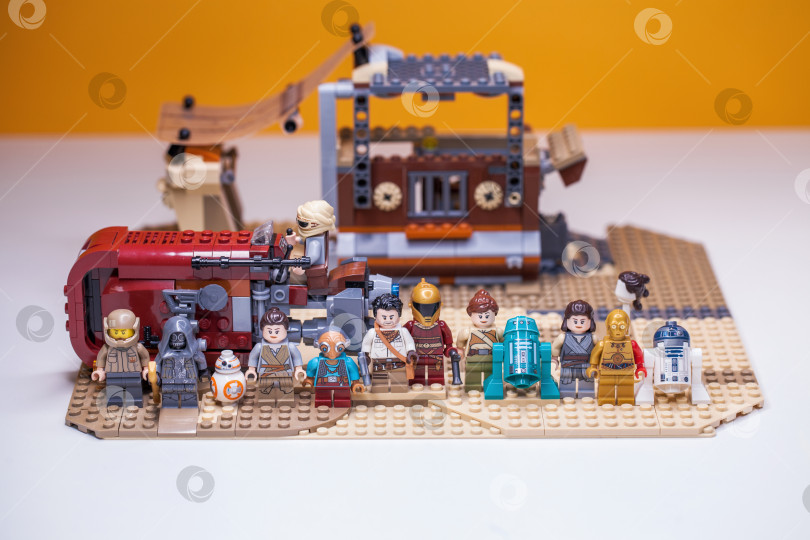Скачать РОССИЯ, САМАРА, 7 февраля 2022 года - Минифигурки Lego Star Wars фотосток Ozero