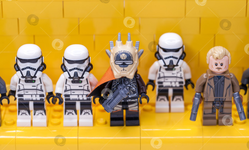 Скачать РОССИЯ, САМАРА, 18 марта 2022 года Минифигурки Lego Star Wars фотосток Ozero