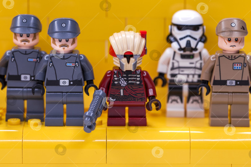 Скачать РОССИЯ, САМАРА, 18 марта 2022 года Минифигурки Lego Star Wars фотосток Ozero