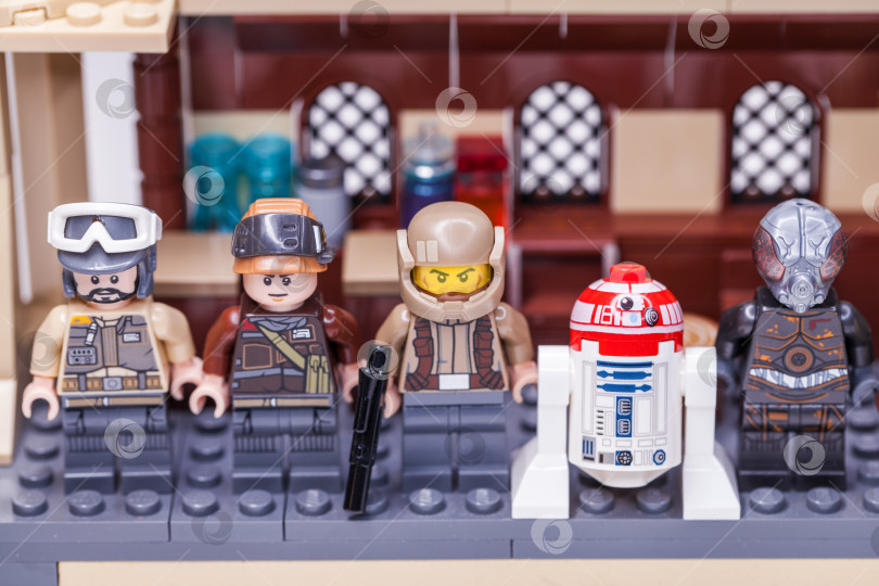 Скачать РОССИЯ, САМАРА, 18 марта 2022 года Минифигурки Lego Star Wars фотосток Ozero
