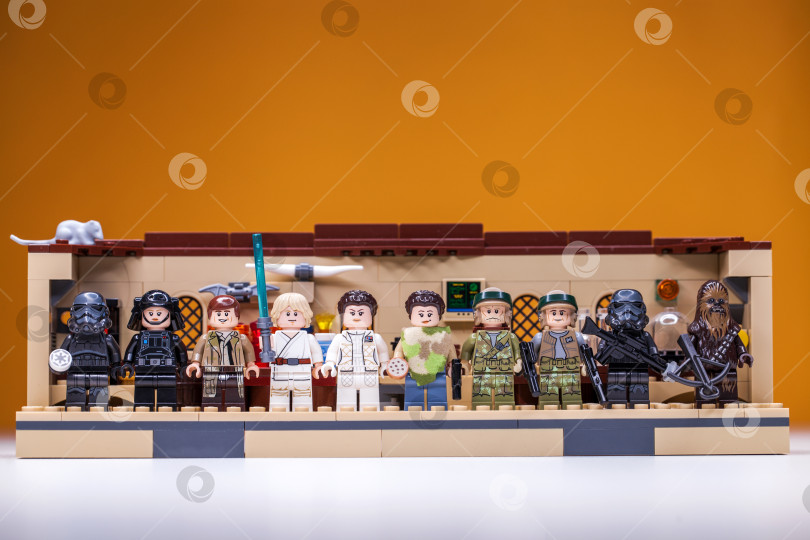 Скачать РОССИЯ, САМАРА, 15 февраля 2020 года - Минифигурки Lego Star Wars rebel фотосток Ozero