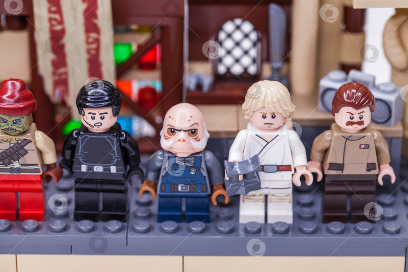 Скачать РОССИЯ, САМАРА, 18 марта 2022 года Минифигурки Lego Star Wars фотосток Ozero