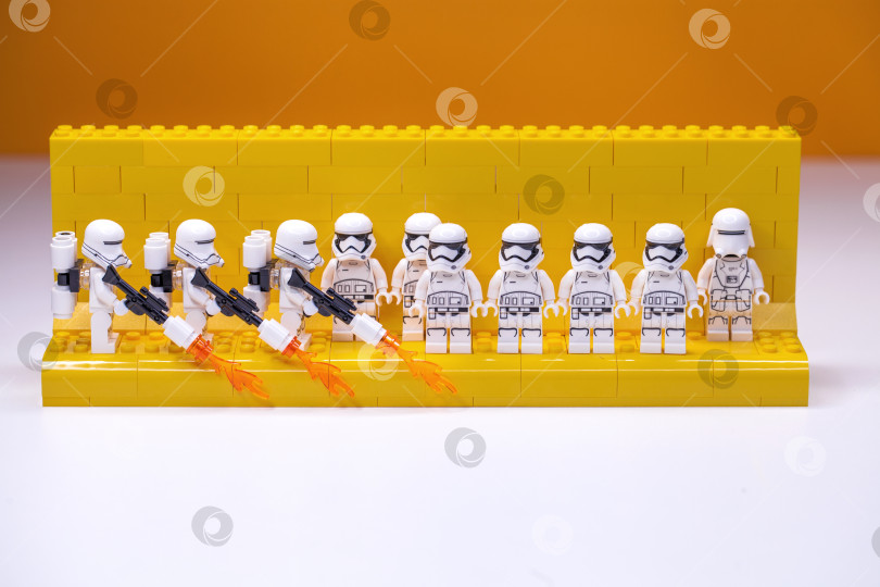 Скачать РОССИЯ, САМАРА, 7 февраля 2022 года - Минифигурки Lego Star Wars фотосток Ozero
