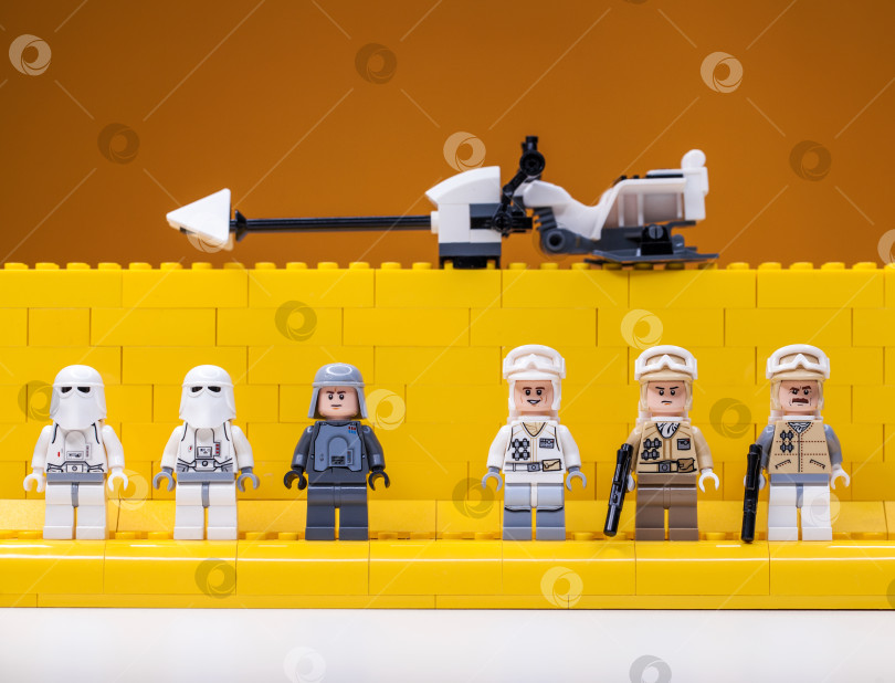 Скачать РОССИЯ, САМАРА, 18 марта 2022 года Минифигурки Lego Star Wars фотосток Ozero