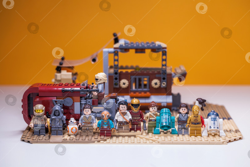 Скачать РОССИЯ, САМАРА, 7 февраля 2022 года - Минифигурки Lego Star Wars фотосток Ozero