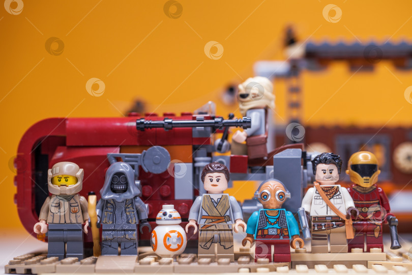 Скачать РОССИЯ, САМАРА, 7 февраля 2022 года - Минифигурки Lego Star Wars фотосток Ozero