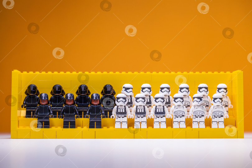 Скачать РОССИЯ, САМАРА, 7 февраля 2022 года - Минифигурки Lego Star Wars фотосток Ozero