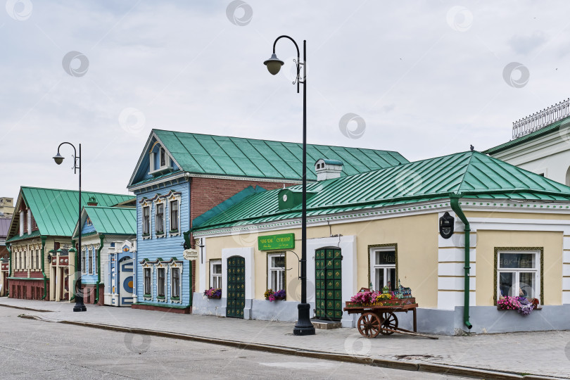 Скачать Сувенирный магазинчик в Старо-Татарской слободе, Казань, Россия фотосток Ozero