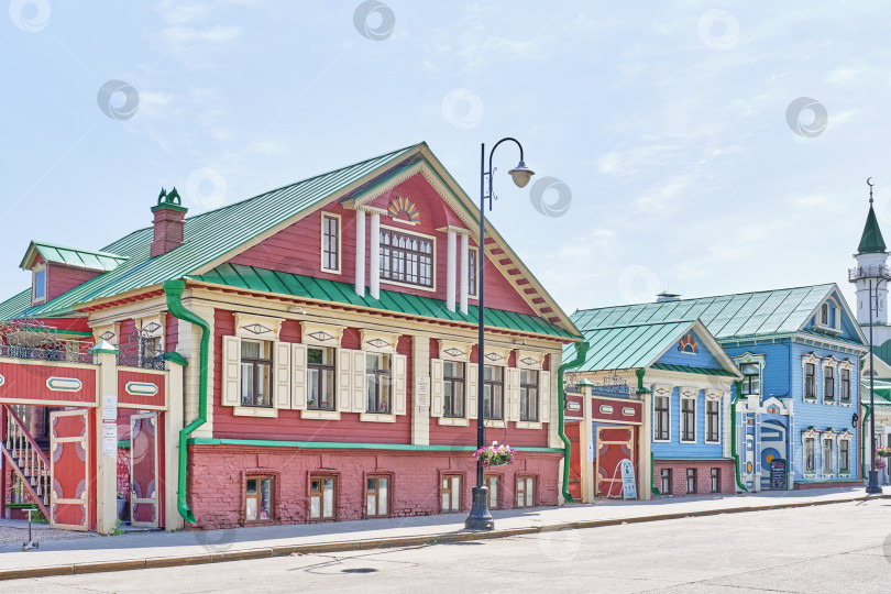 Скачать Музей татарского быта. Старотатарское городище, Казань, Россия фотосток Ozero