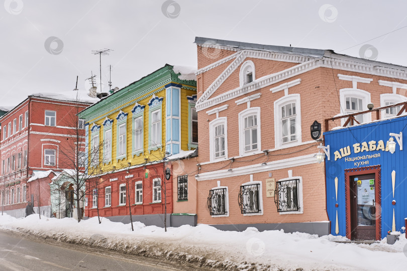 Скачать Дом Назирова. Улица Марджани, Казань, Россия фотосток Ozero