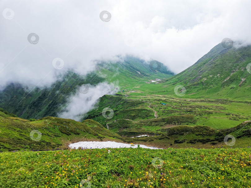 Скачать Россия, Краснодарский край, Сочи. Горный курорт Газпром. Лето 2023 фотосток Ozero