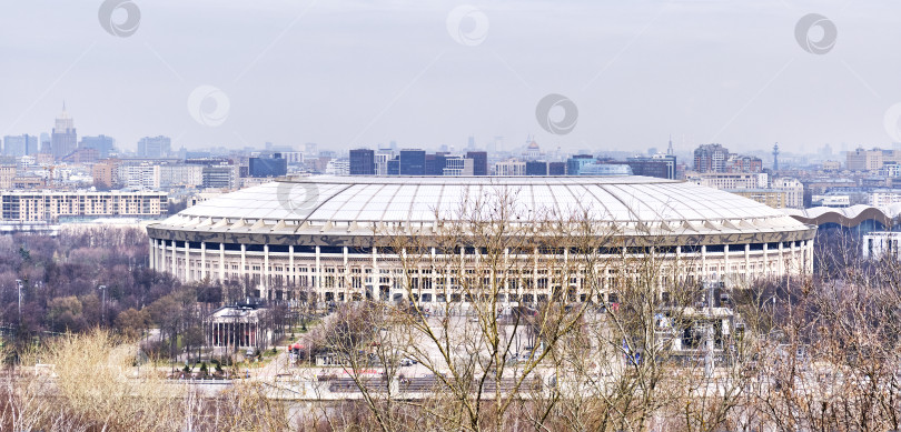 Скачать Стадион "Лужники", Москва, Россия фотосток Ozero