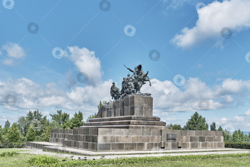 Скачать Памятник Чапаеву в Самаре, Россия фотосток Ozero