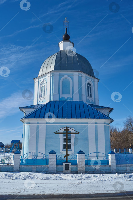 Скачать Храм в честь Казанской иконы Божией Матери в селе Юрасово. фотосток Ozero