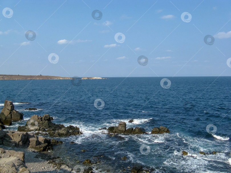 Скачать Прекрасный вид на морской прибой фотосток Ozero