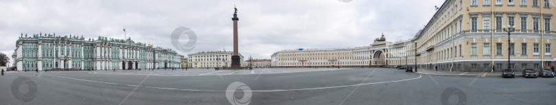 Скачать Дворцовая площадь. Санкт-Петербург. Панорама фотосток Ozero