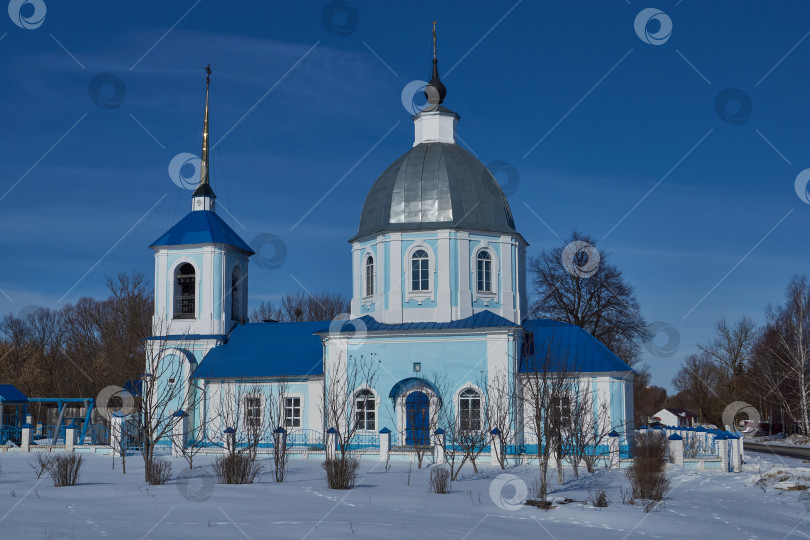 Скачать Храм в честь Казанской иконы Божией Матери в селе Юрасово. фотосток Ozero