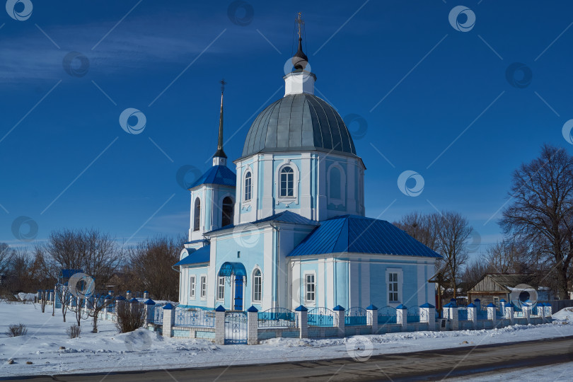 Скачать Храм в честь Казанской иконы Божией Матери в селе Юрасово. фотосток Ozero