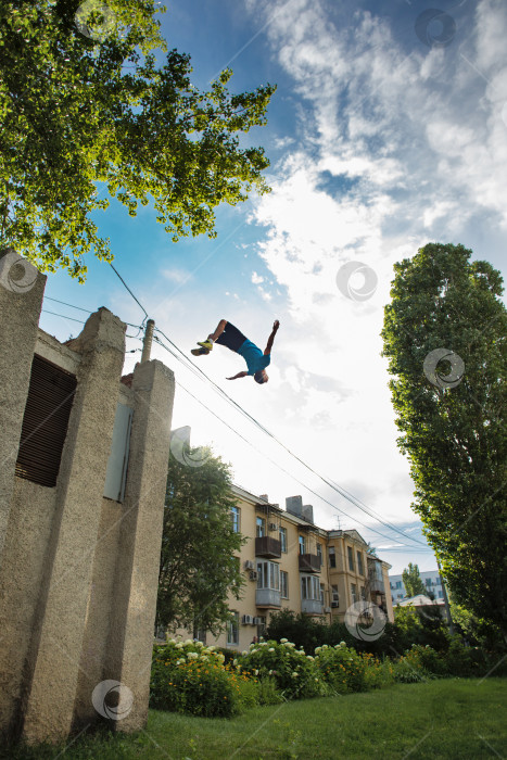 Скачать Городской паркур фотосток Ozero