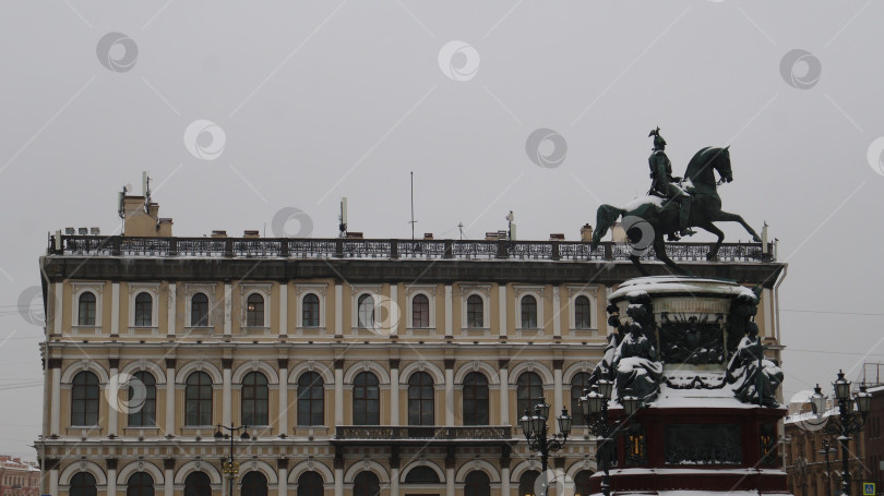 Скачать Скульптура Николая I фотосток Ozero