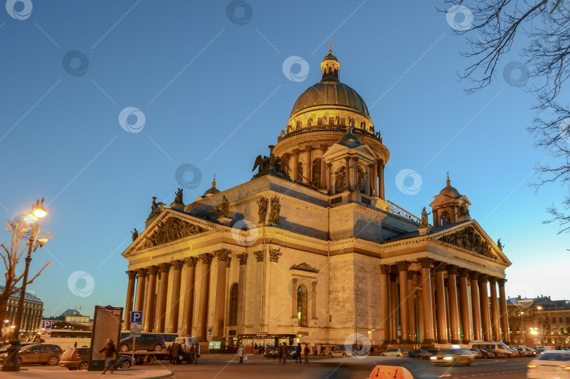 Скачать Исаакиевский собор в Санкт-Петербурге, РОССИЯ фотосток Ozero