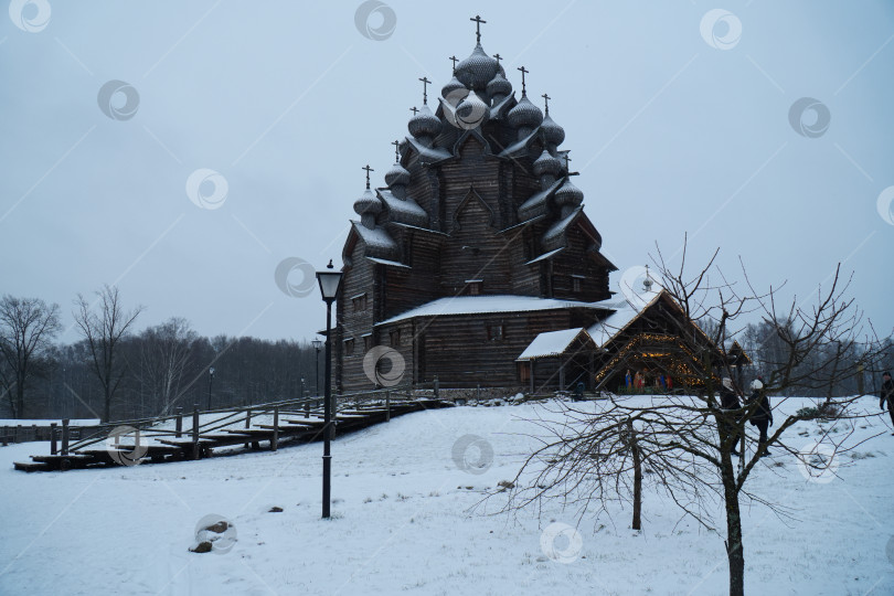 Скачать Россия, Санкт-Петербург - 01.01.2025 Усадебно-парковый комплекс "Богословка" фотосток Ozero