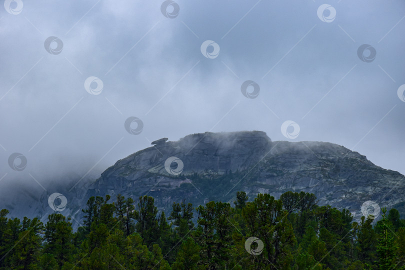 Скачать Висячий камень, горная тайга фотосток Ozero