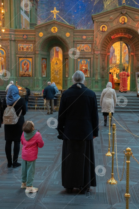 Скачать Москва, Кубинка, Россия - 05.06.2023: Главный храм Вооруженных Сил Российской Федерации фотосток Ozero