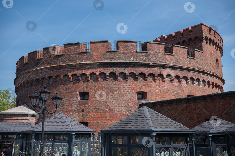 Скачать Калининград, Россия, 04.29.2024: крыша замка фотосток Ozero