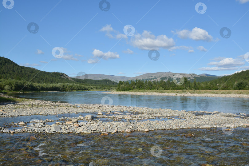 Скачать Река Собь на Полярном Урале. фотосток Ozero