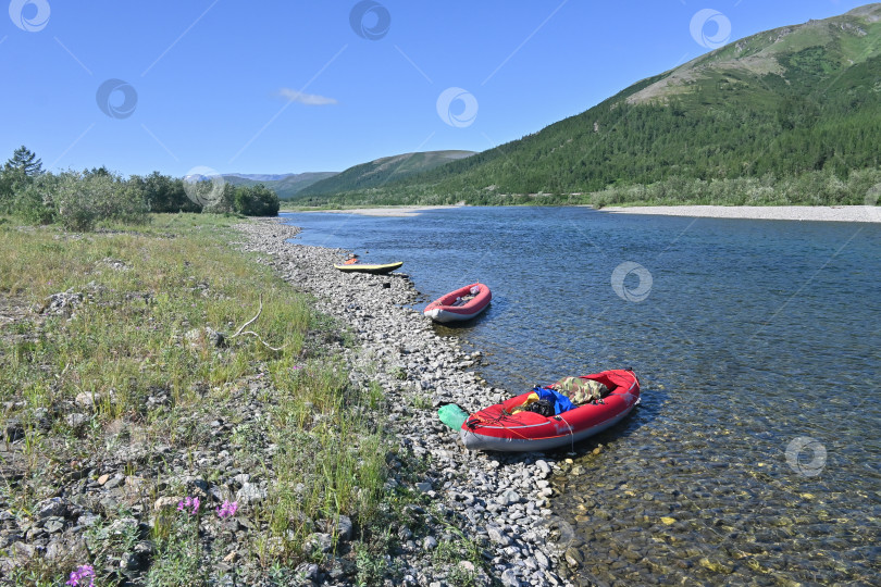 Скачать Река Собь на Полярном Урале. фотосток Ozero