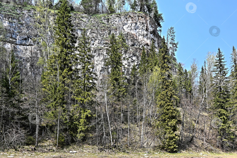 Скачать Скалы на берегах реки Зилим. фотосток Ozero