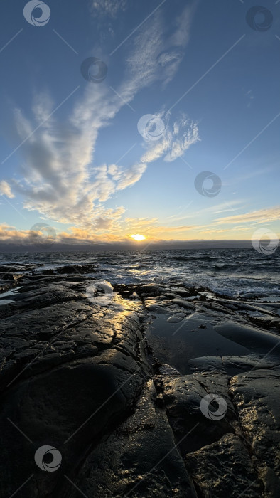 Скачать Морской пейзаж фотосток Ozero