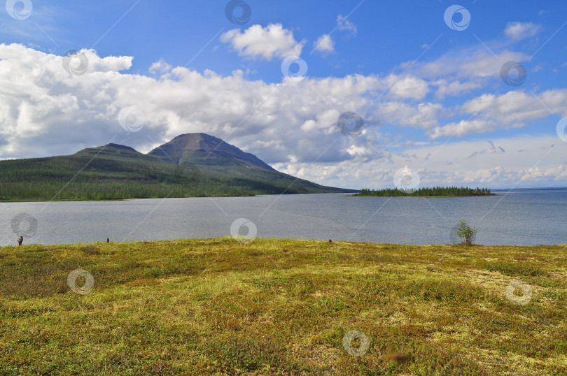 Скачать Горное озеро на плато Путорана. фотосток Ozero