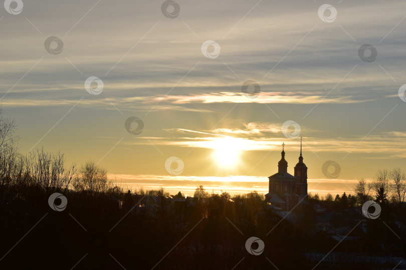 Скачать Закат фотосток Ozero