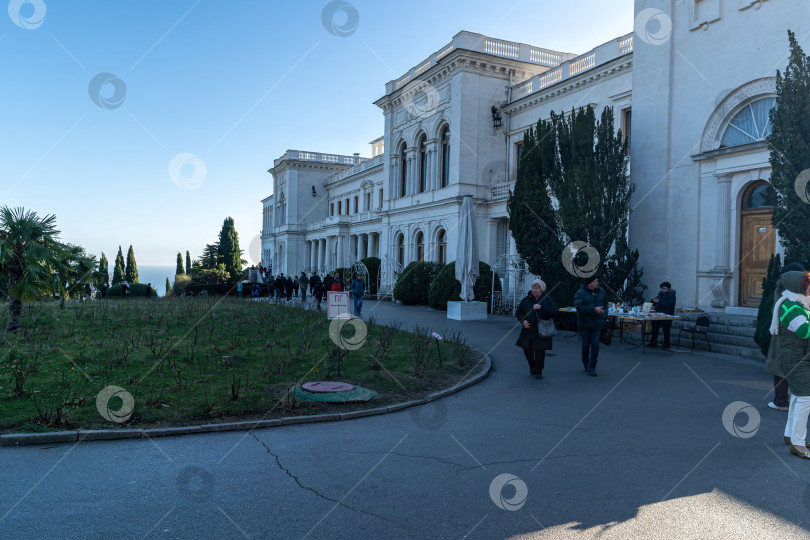 Скачать Крым. Большой Ливадийский дворец фотосток Ozero