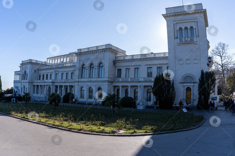 Скачать Крым. Большой Ливадийский дворец фотосток Ozero